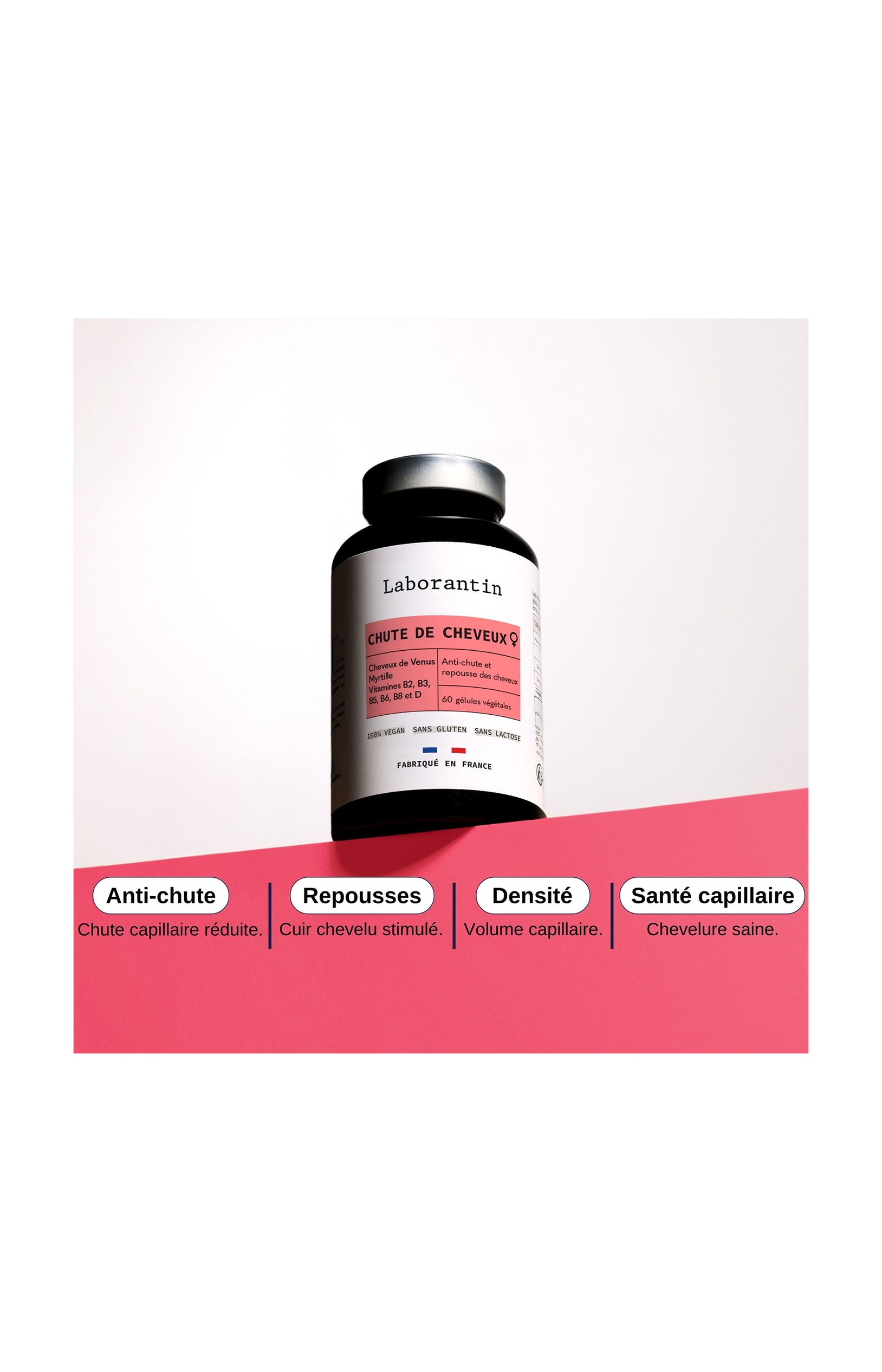 Chute de cheveux femme - 1 mois