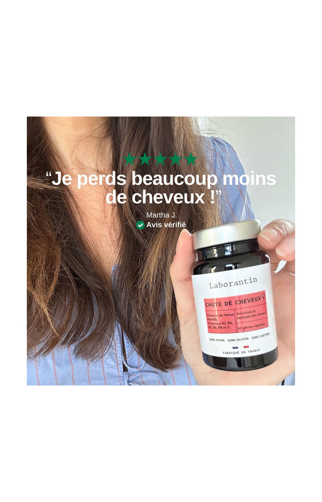 Compléments alimentaires - Chute de cheveux femme - 1 mois