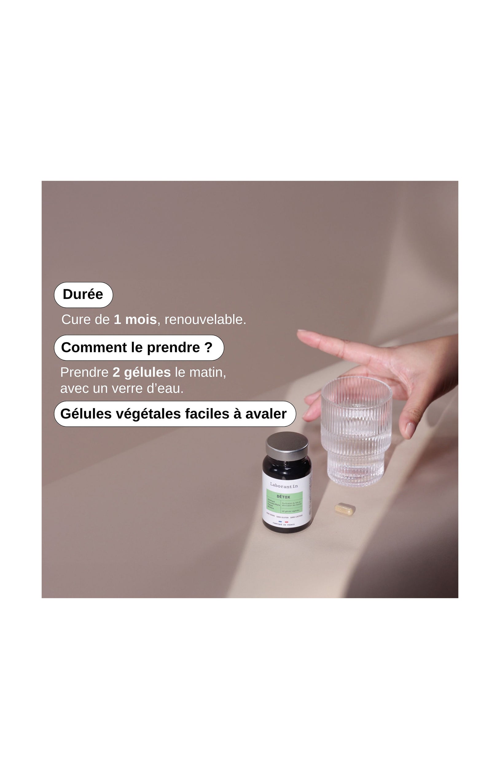 Compléments alimentaires - Détox - 1 mois