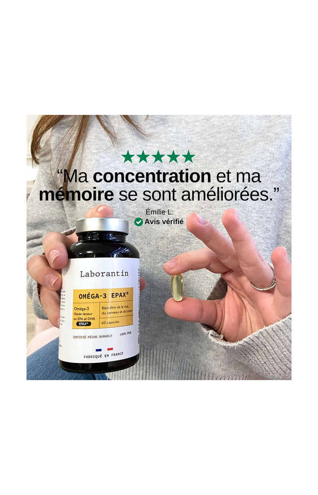 Compléments alimentaires - Oméga-3 EPAX® - 3 mois