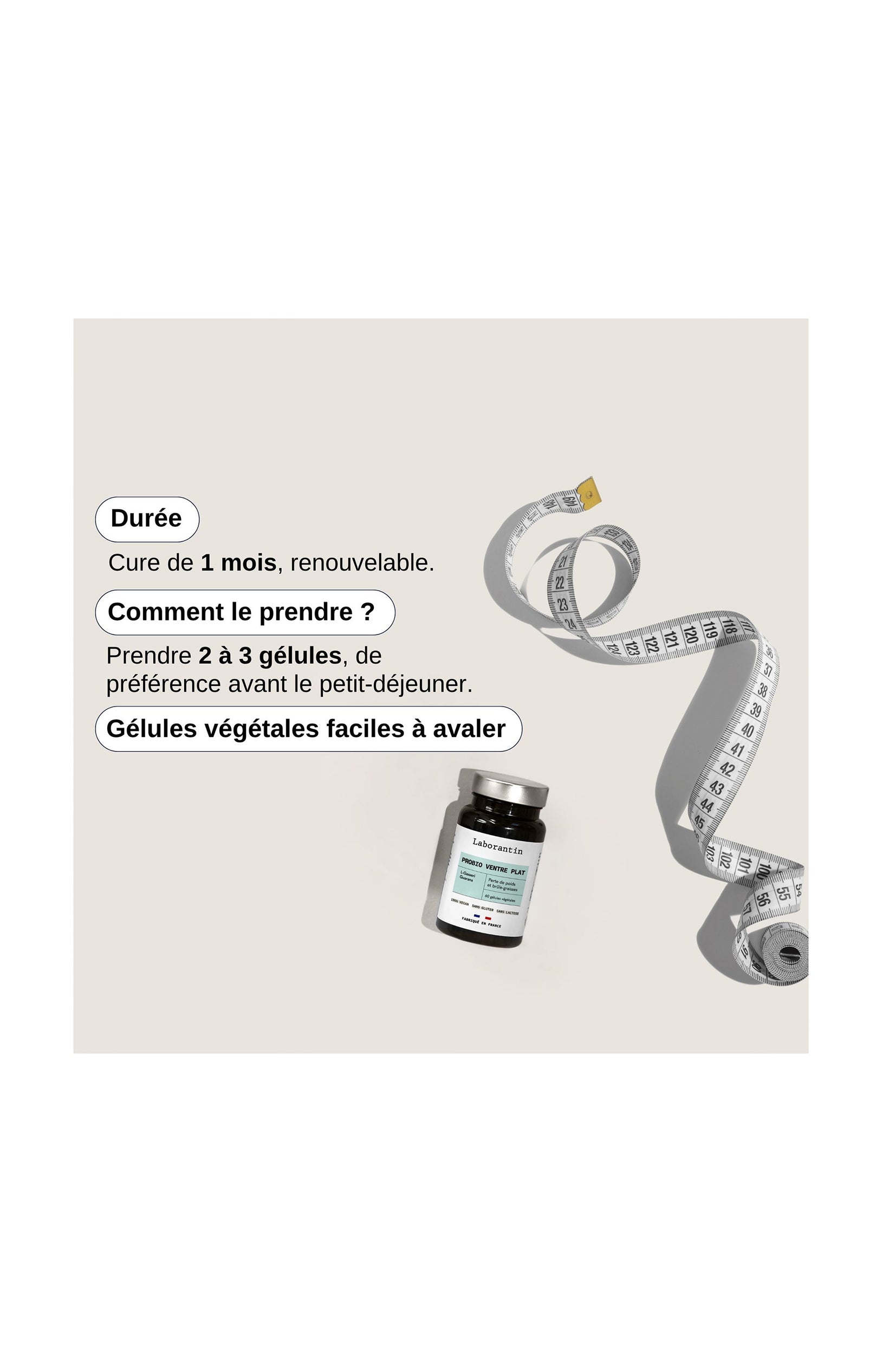 Probio ventre plat - 3 mois