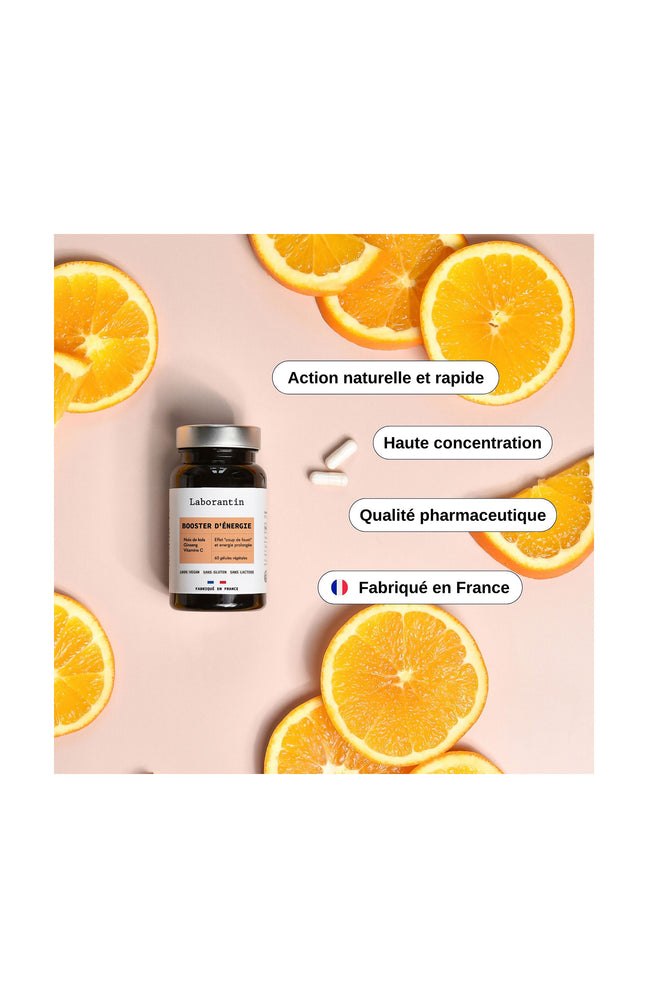 Compléments alimentaires - Booster d'énergie - 1 mois