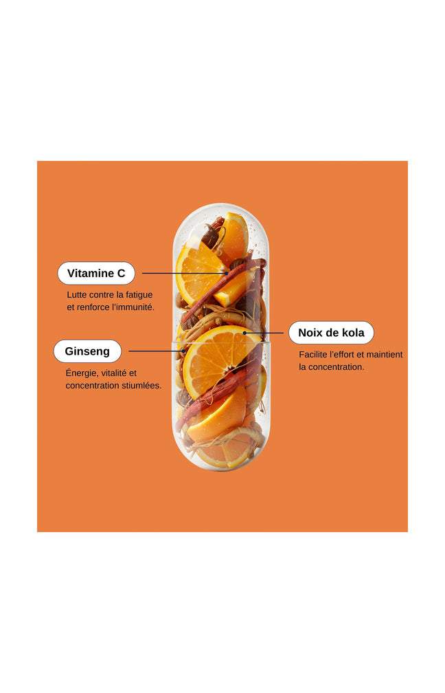 Compléments alimentaires - Booster d'énergie - 1 mois