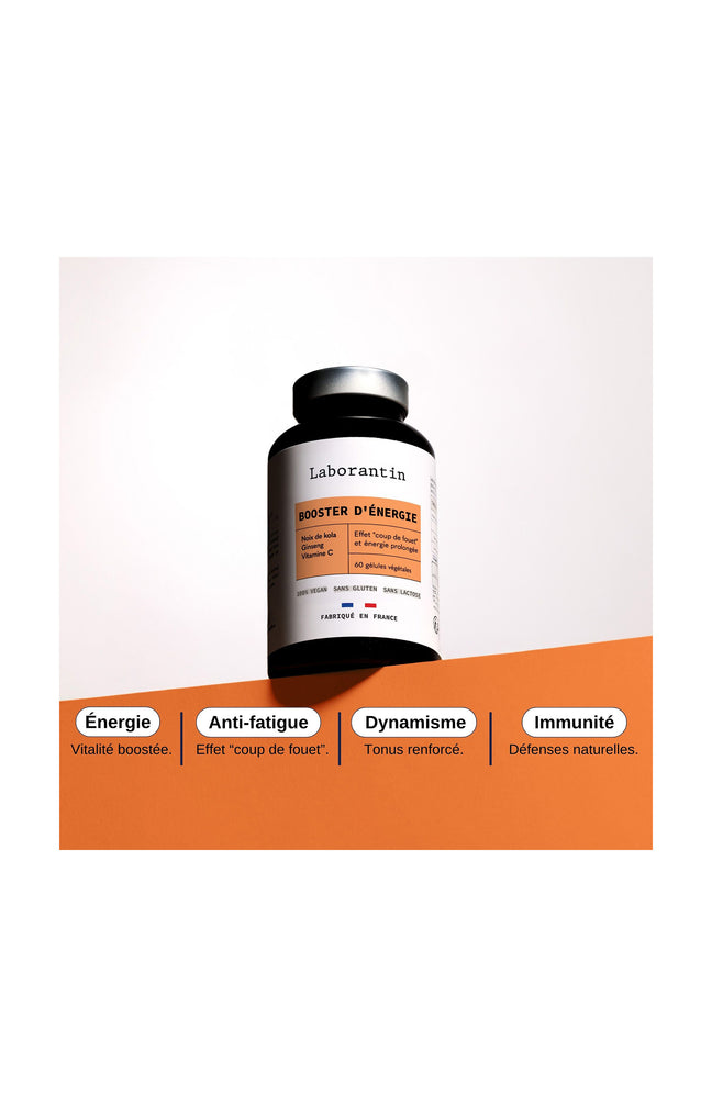 Compléments alimentaires - Booster d'énergie - 1 mois
