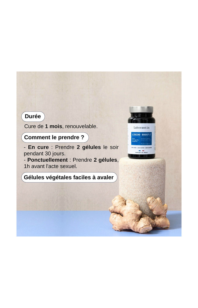 Compléments alimentaires - Libido Boost - Homme - 1 mois