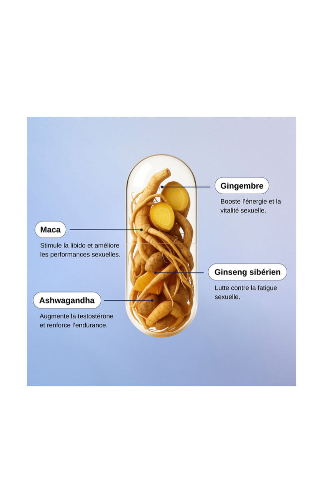 Compléments alimentaires - Libido Boost - Homme - 1 mois
