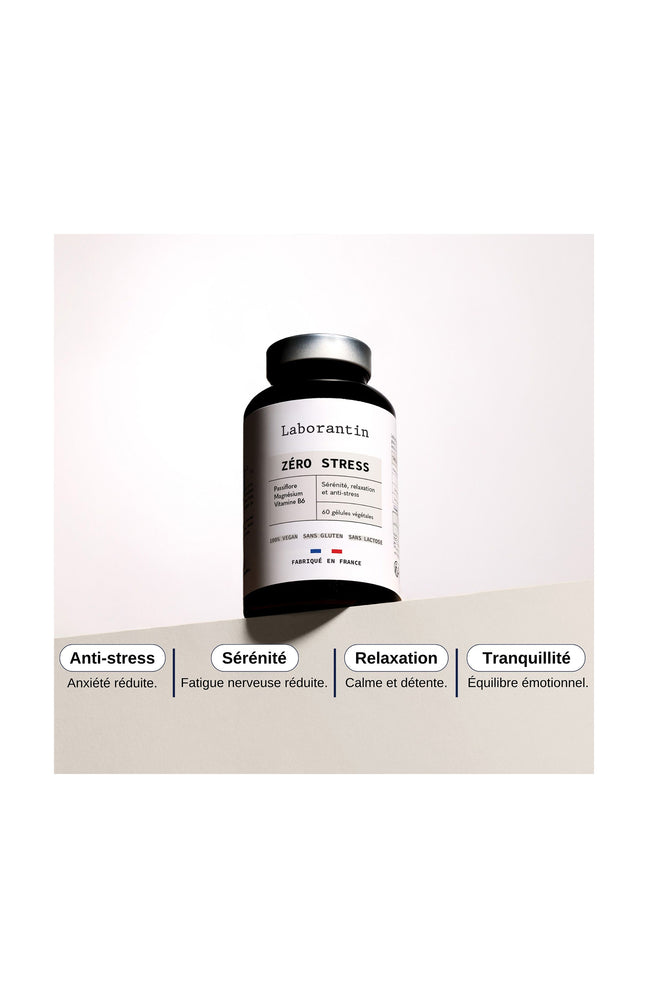 Compléments alimentaires - Zéro stress - 1 mois