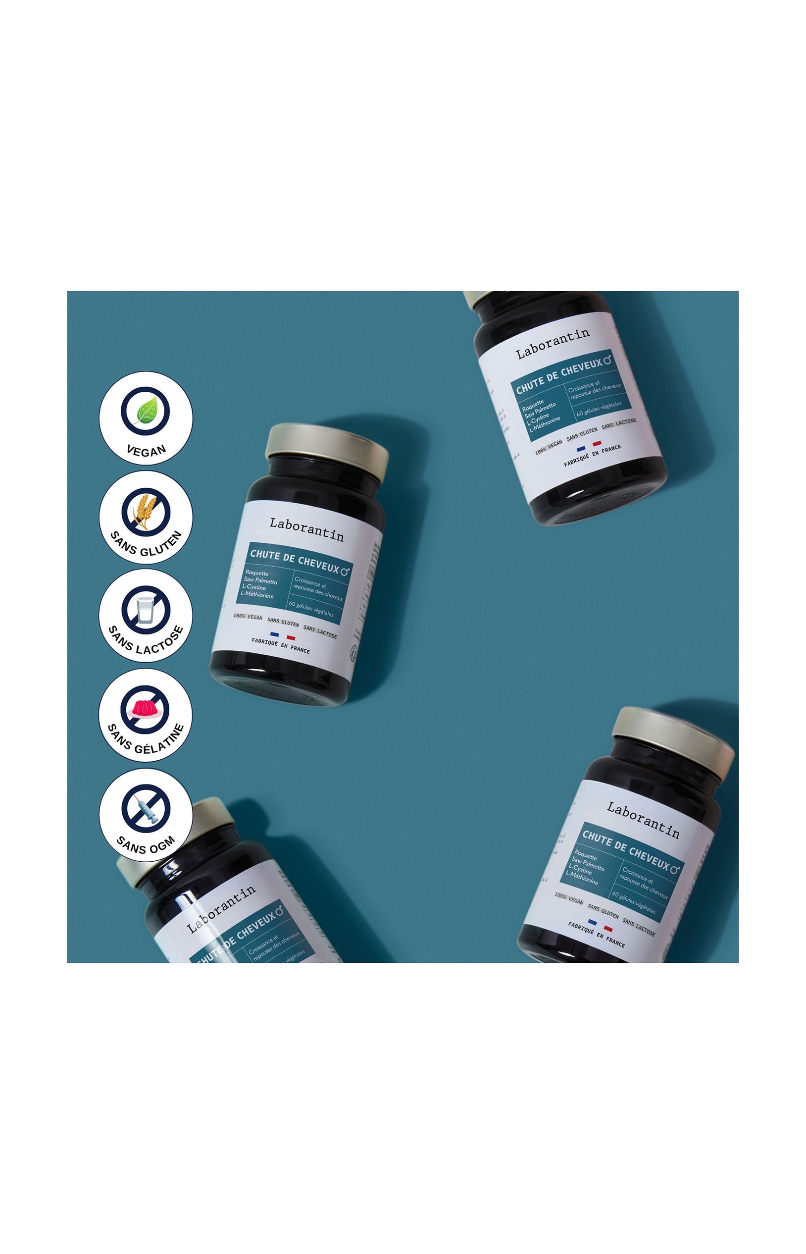 Chute de cheveux - Homme - 1 mois