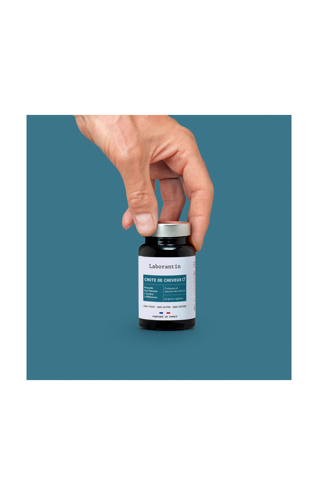 Compléments alimentaires - Chute de cheveux - Homme - 1 mois