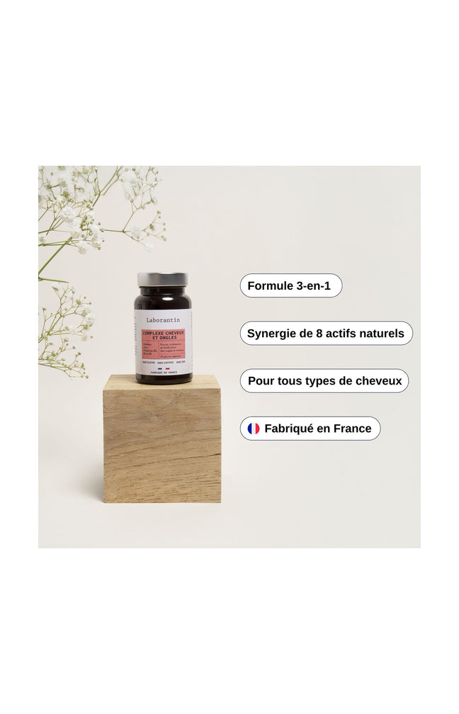 Compléments alimentaires - Complexe cheveux & ongles - 3 mois