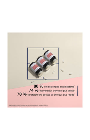 Compléments alimentaires - Complexe cheveux & ongles - 1 mois