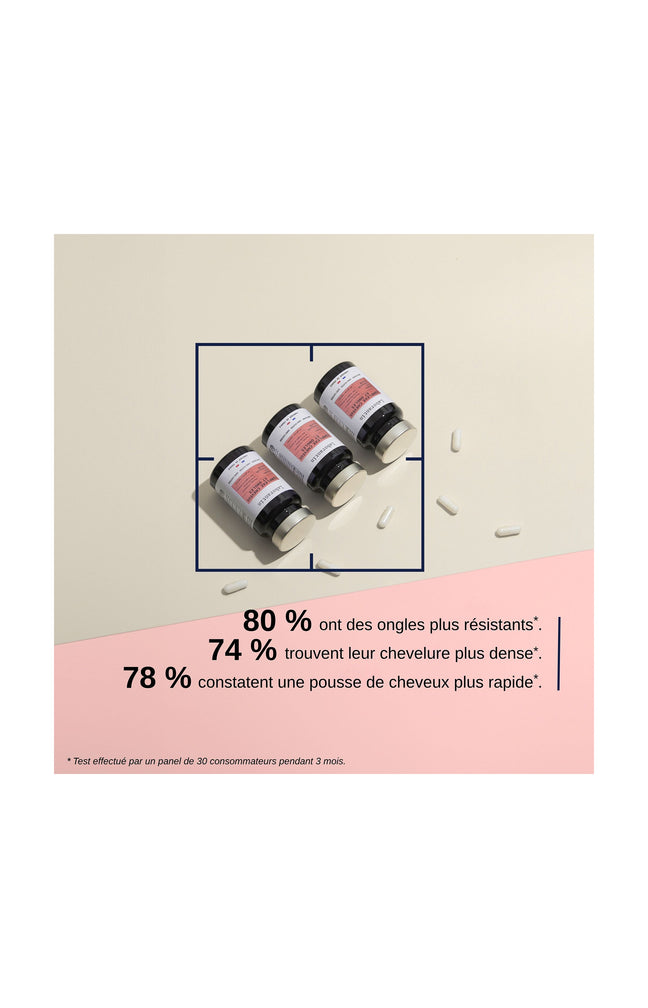 Compléments alimentaires - Complexe cheveux & ongles - 3 mois