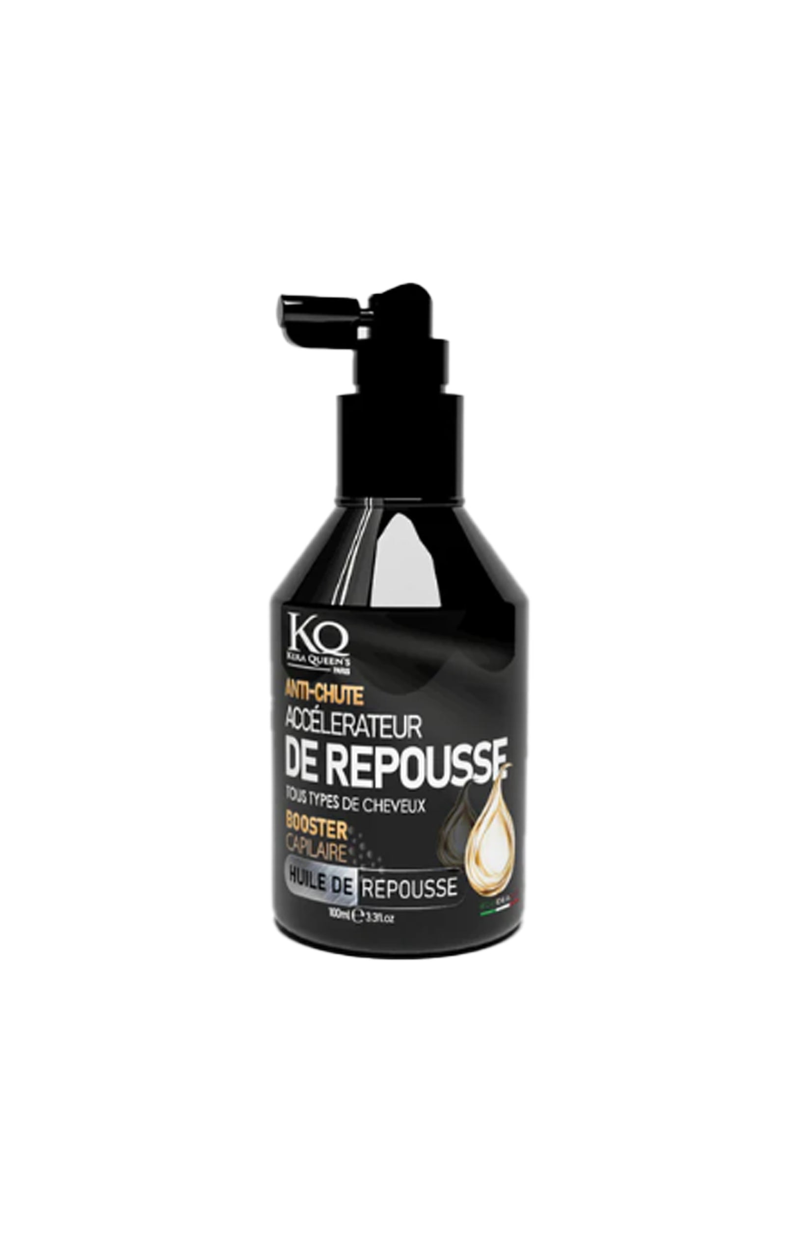Booster capillaire anti-chute & accélérateur de repousse - 100% naturel - 100 ml