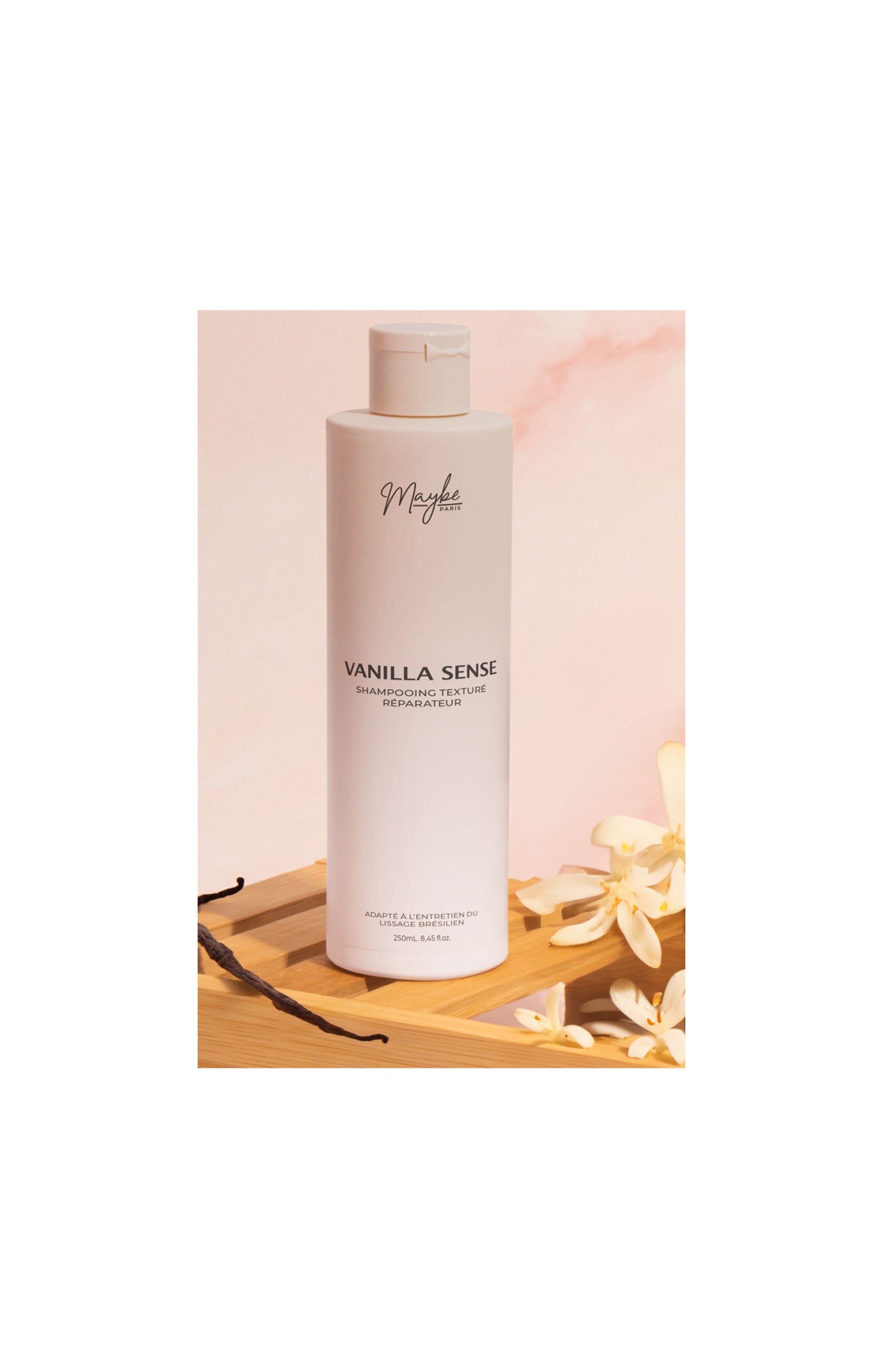 Shampoing réparateur - Vanilla Sense - Cheveux abîmés - 250 ml