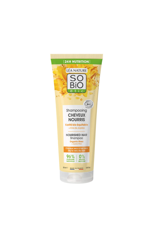 Shampoing nourrissant bio - Karité - Cheveux secs à très secs - 250 ml