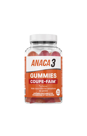 Gummies - Coupe faim - Fraise et framboise - Programme entre 7 & 15 jours