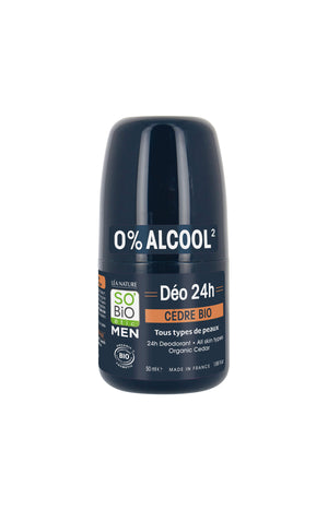 Déodorants bio 24h - Cèdre bio - Homme - 2 x 50 ml