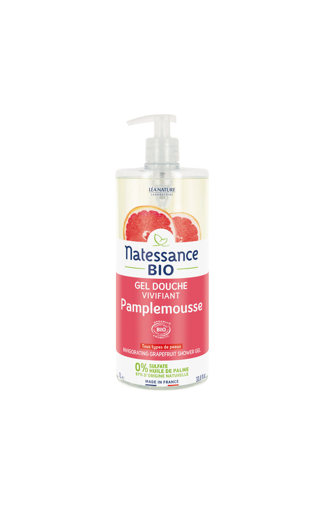 Gel douche bio rafraîchissant - Pamplemousse - 1 L