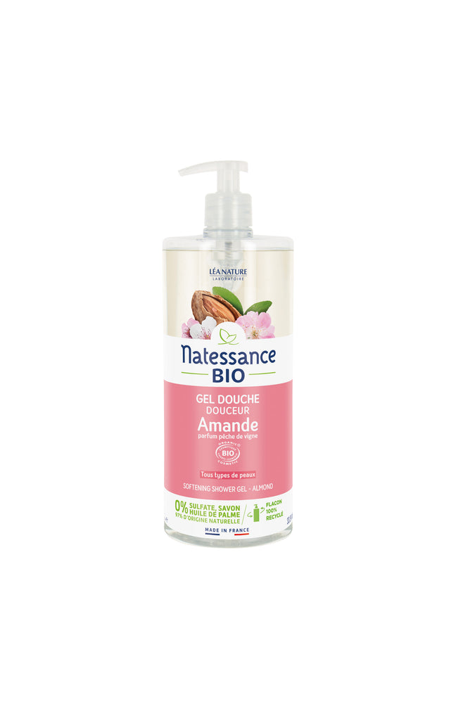 Gel douche relaxant  bio - Amande - 1 L