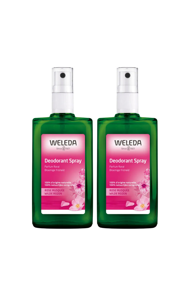 Déodorants sprays - Rose - 2 x 100 ml