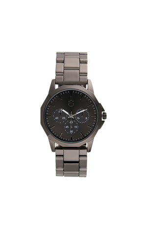 Montre à quartz - Alliage - Noir - Homme