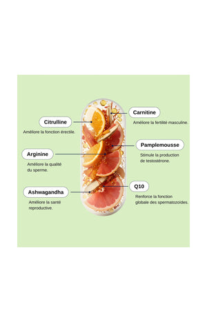 Nutri fertilité - Homme - 1 mois
