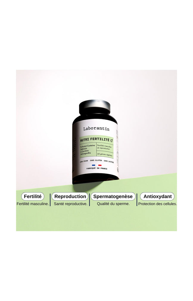 Compléments alimentaires - Nutri fertilité - Homme - 1 mois