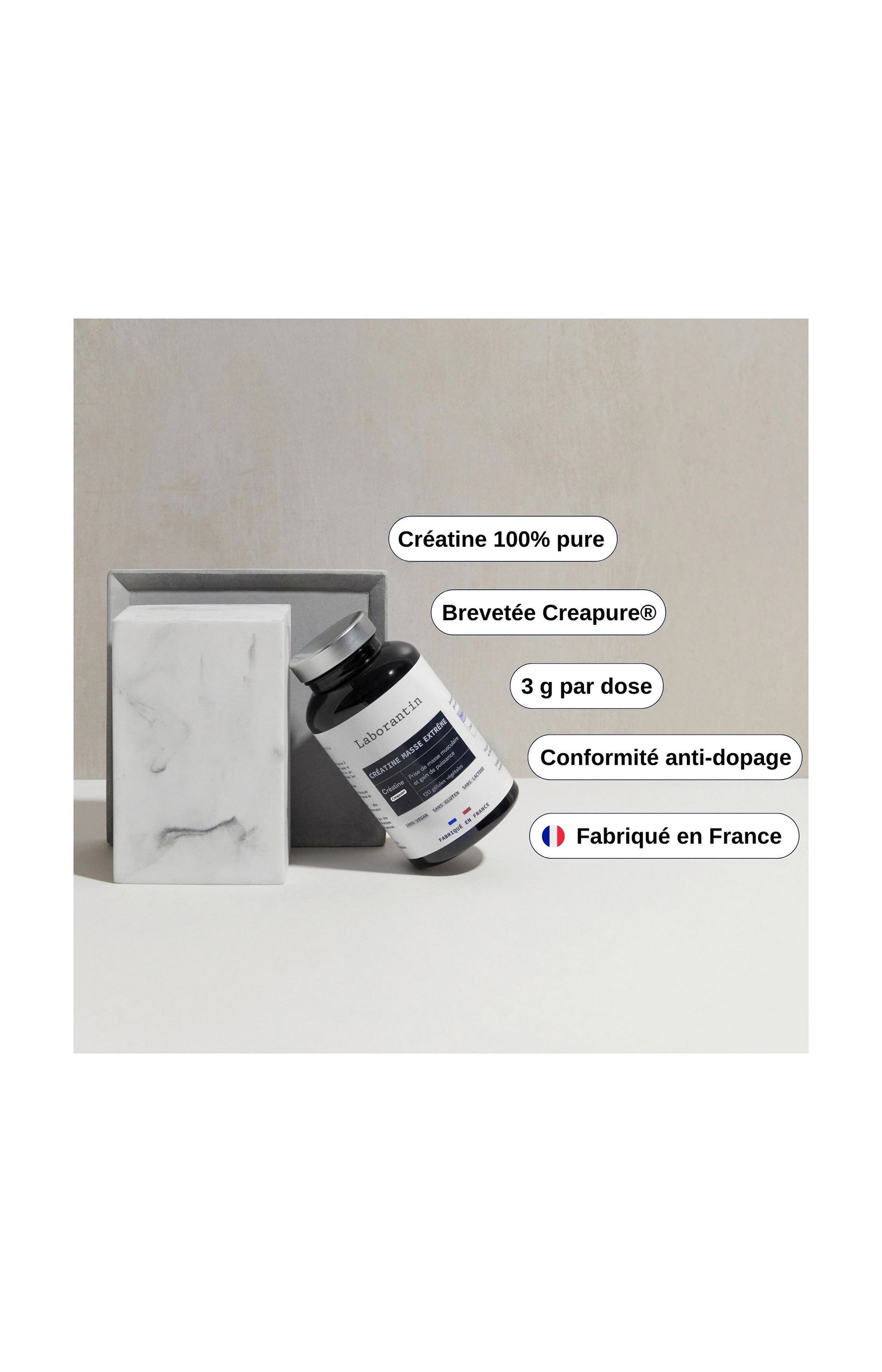 Créatine Masse Extrême - 1 mois