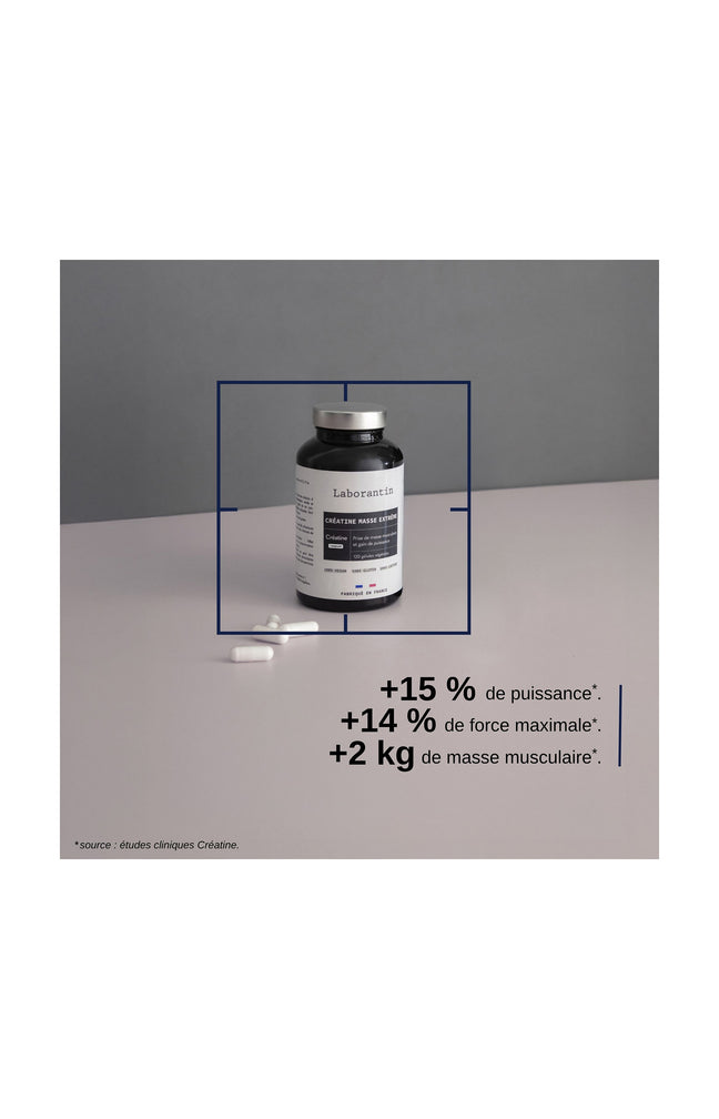 Compléments alimentaires - Créatine Masse Extrême - 1 mois
