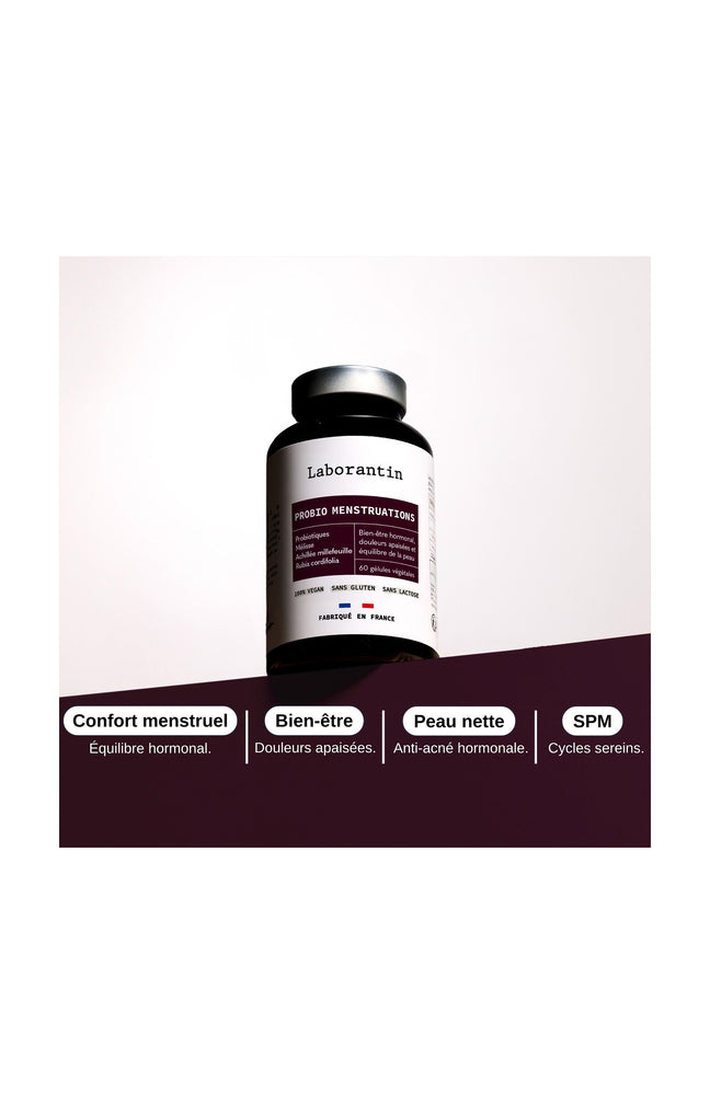 Compléments alimentaires - Probio Menstruations - Confort menstruel - 1 mois