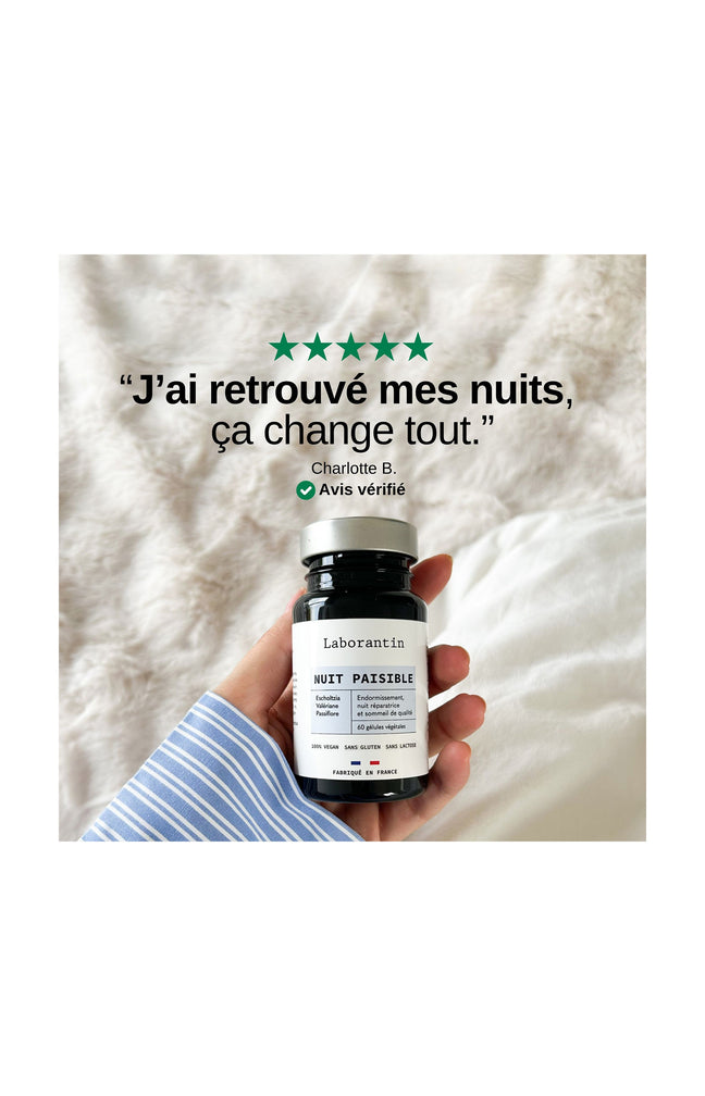 Compléments alimentaires - Nuit paisible - 1 mois