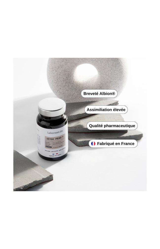 Compléments alimentaires - Détox peau + - 1 mois