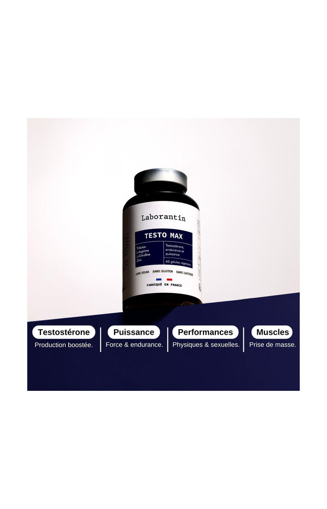 Compléments alimentaires - Testo Max - Homme - 1 mois