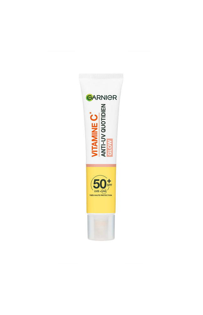 Fluide anti-tâches SPF 50+ - Glow - Vitamine C - Visage - 40 ml