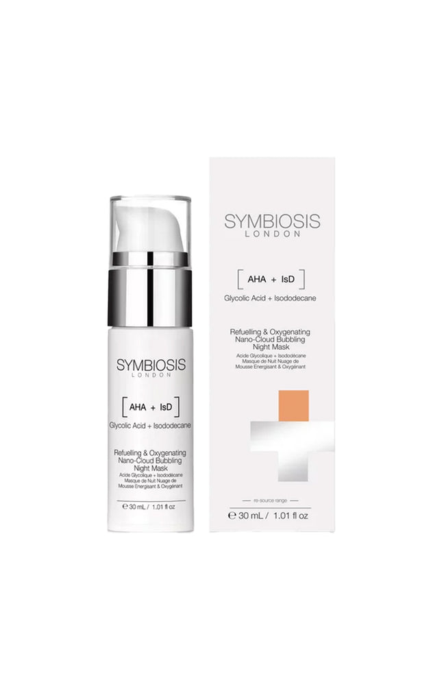 Masque de nuit énergisant - Acide glycolique - Visage - 30 ml