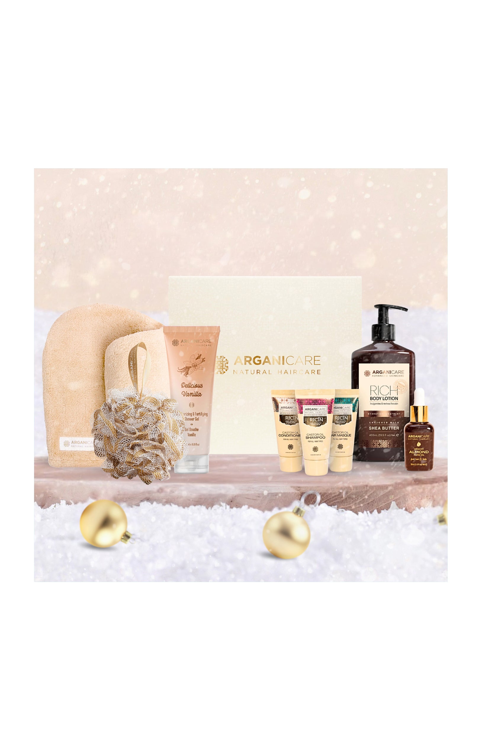 Coffret Soin Complet – Cheveux Fortifiés & Peau Douce - 8 produits