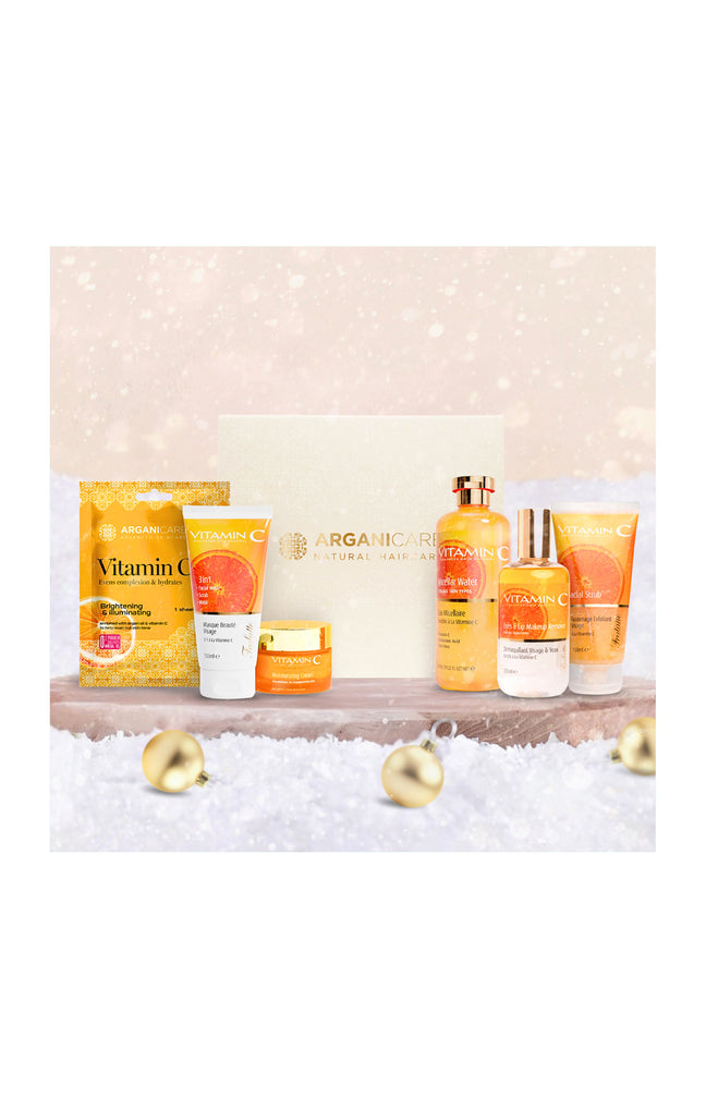 Coffret soin visage - Éclat & Vitalité – Vitamine C - 6 produits