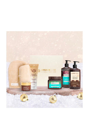 Coffret Soin Cheveux & Bien-Être – Argan & Karité - 6 produits