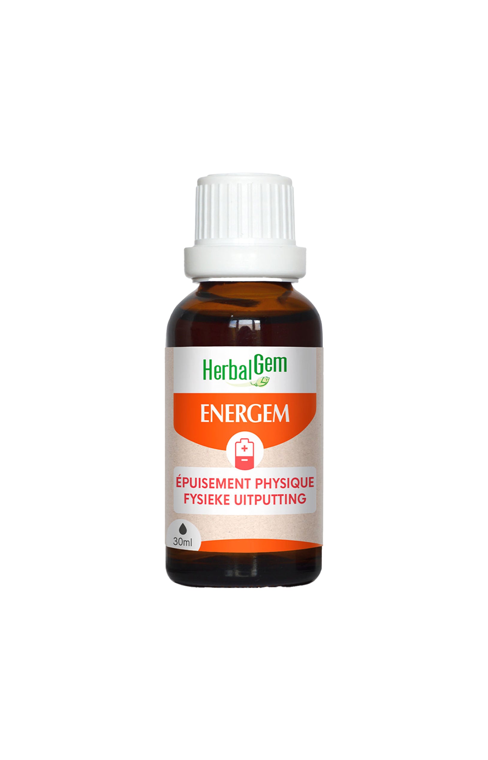 Sirop épuisement physique bio - Energem - 30 ml