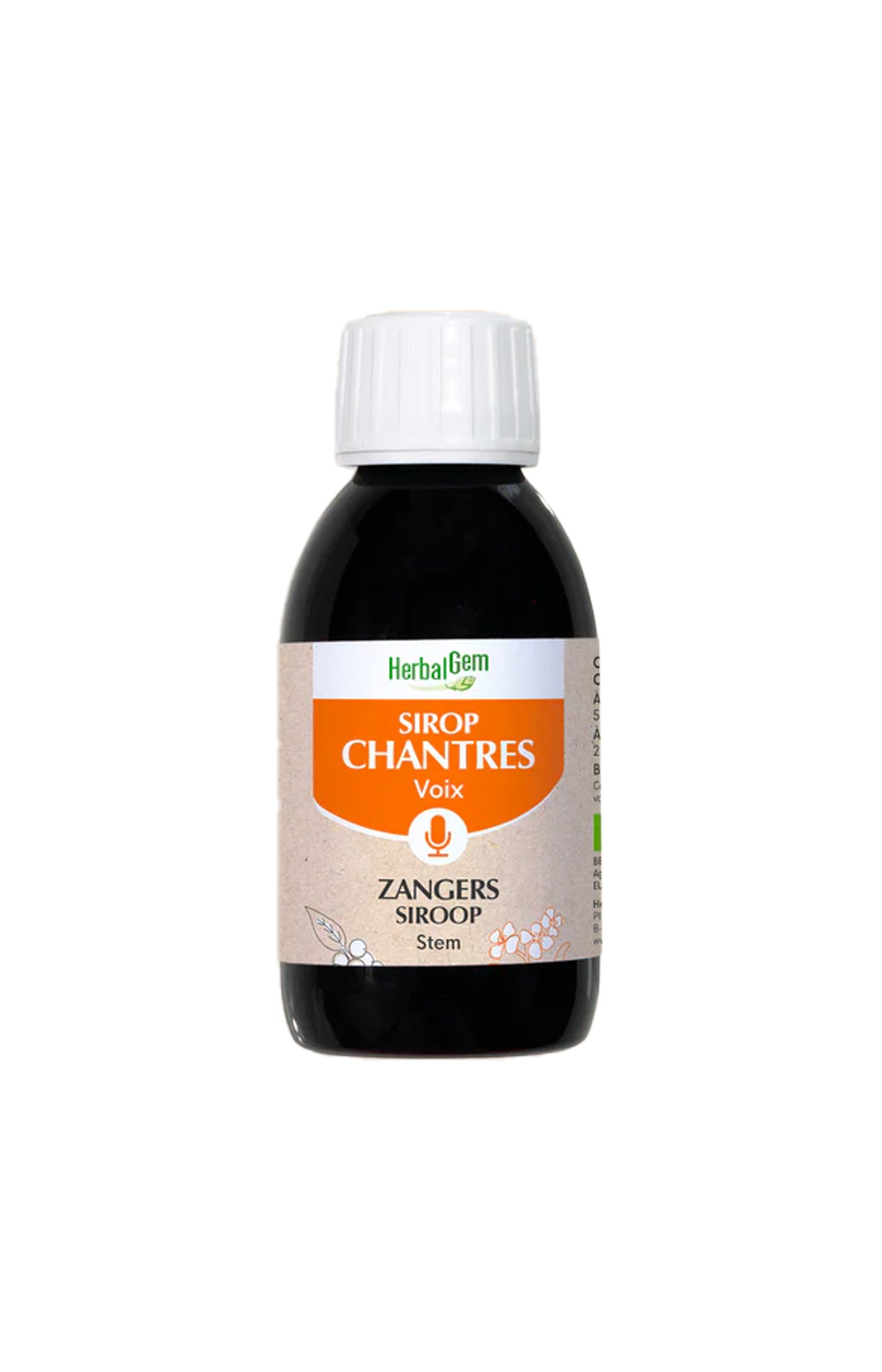Sirop des Chantres bio - Cordes vocales - 150 ml
