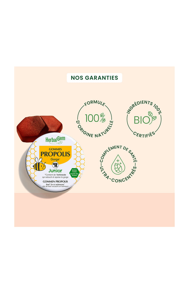Gummies immunité bio - Propolis - Enfant - 45 g