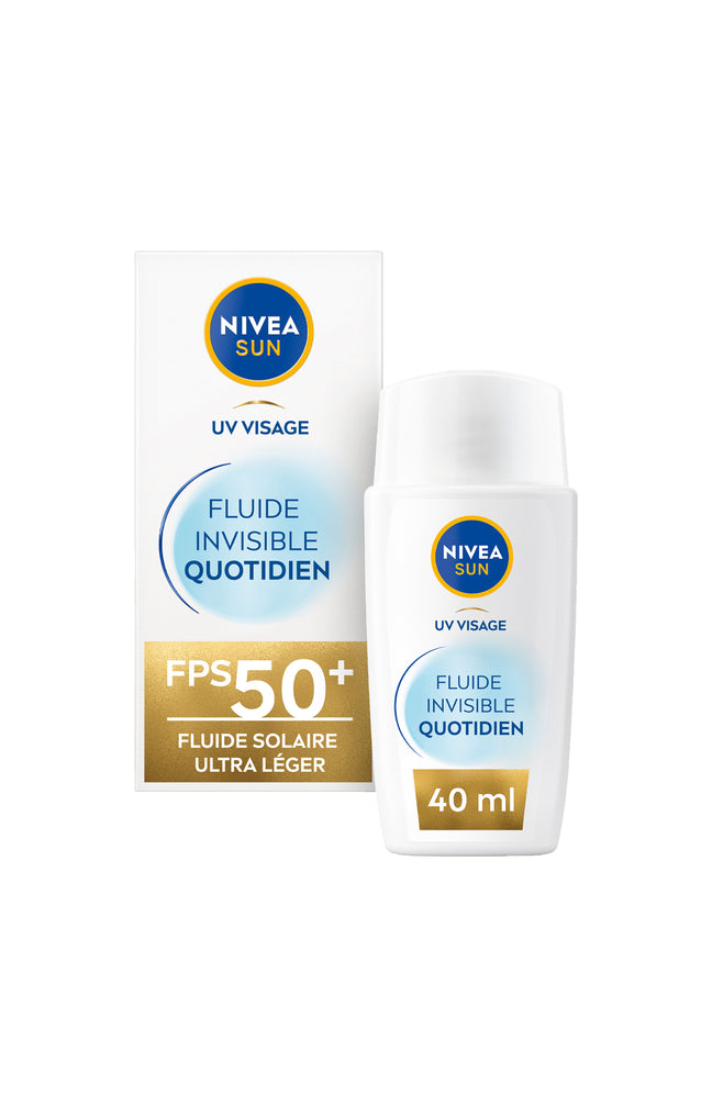 Fluide solaire invisible SPF 50+ - Visage - 40 ml