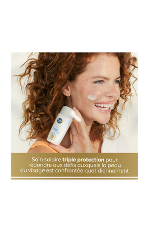 Fluide solaire SPF 50+ - Triple Protect - Visage - 40 ml