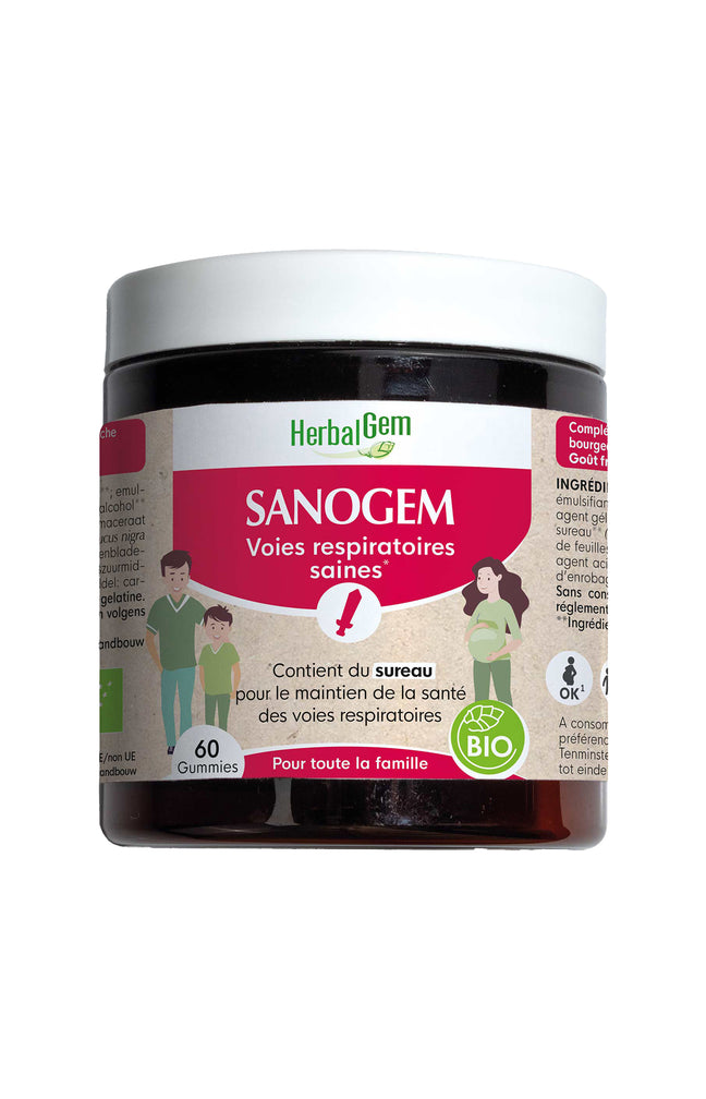 Gummies voies repiratoires saines bio - Sanogem - 60 gummies