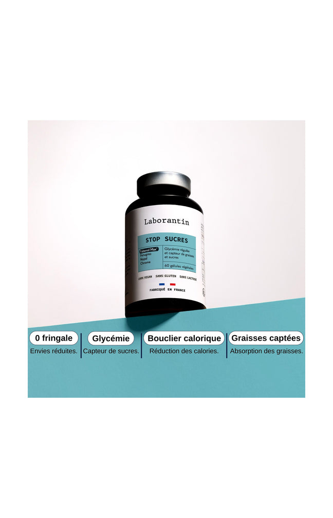 Compléments alimentaires - Stop sucres - 1 mois