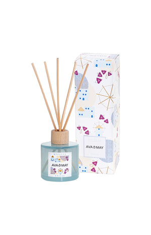 Diffuseur parfum d’ambiance - Mykonos - Fraise & bois de cachemire - 100 ml