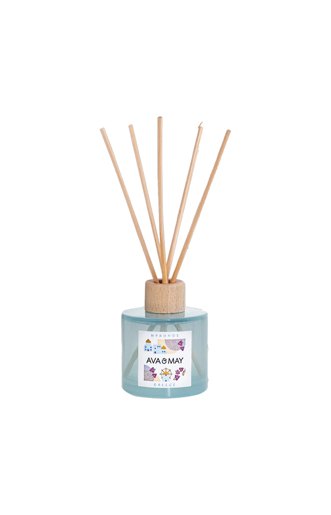Diffuseur parfum d’ambiance - Mykonos - Fraise & bois de cachemire - 100 ml