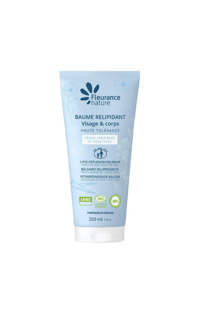 Baume relipidant bio - Haute tolérance - Visage & corps - 200 ml