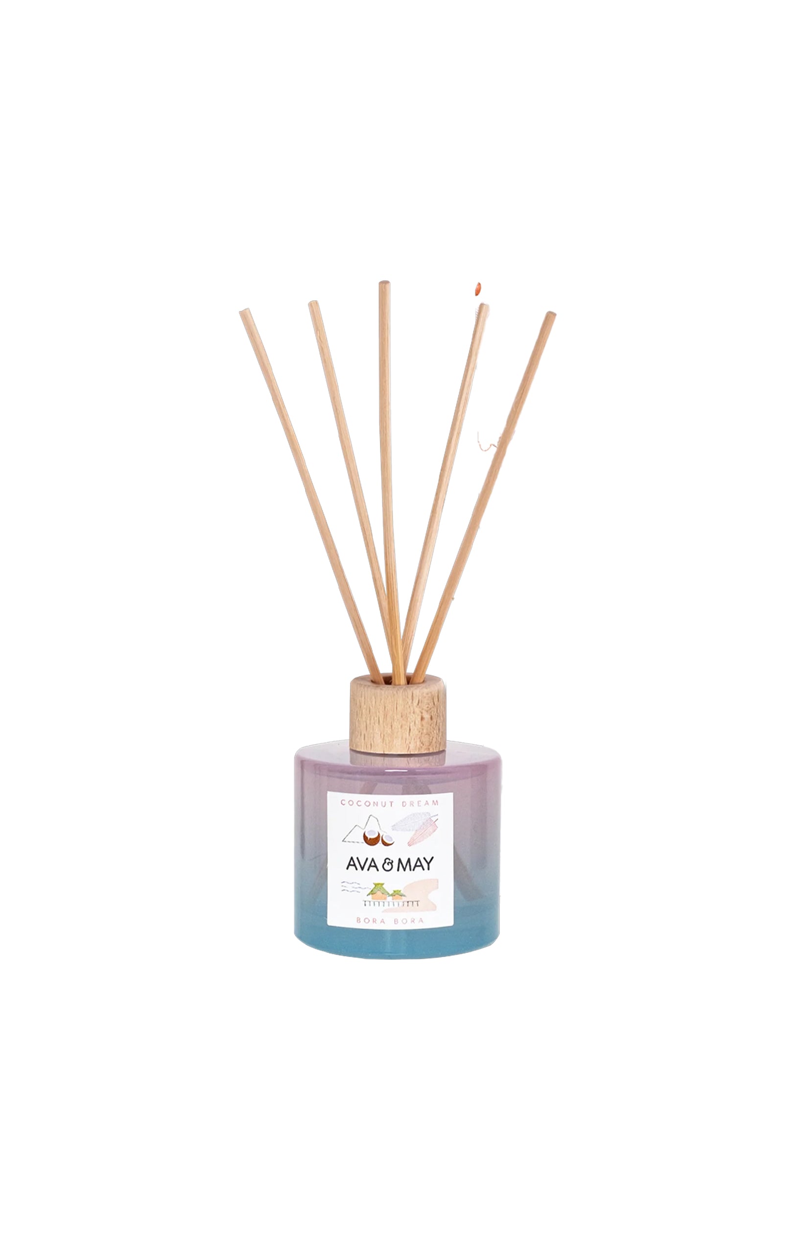 Diffuseur parfum d’ambiance - Bora Bora - Noix de coco & vanille - 100 ml