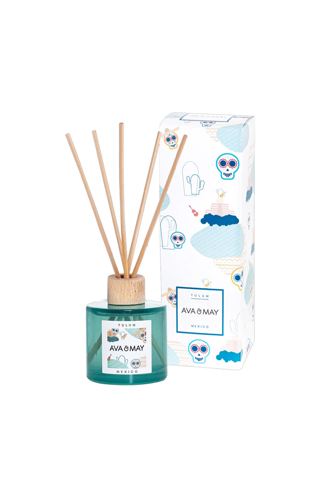 Diffuseur parfum d’ambiance - Tulum - Ambre & patchouli - 100 ml